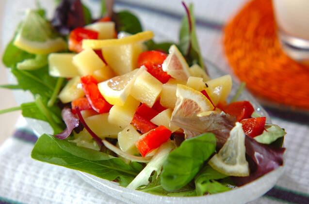 レモン風味のポテトサラダ