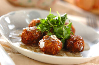 豆入りミートボール