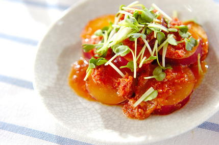 サツマイモのみそ煮