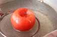 トマトのシンプルサラダの下準備1