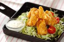 鶏のナッツ衣揚げ