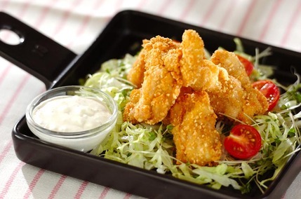 鶏のナッツ衣揚げ