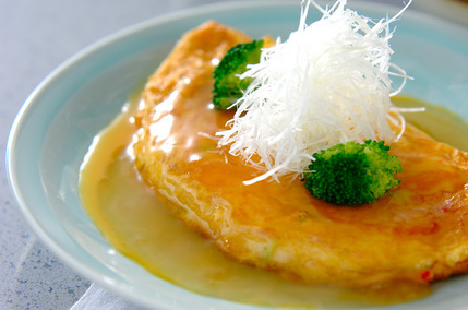 あんかけオムレツ