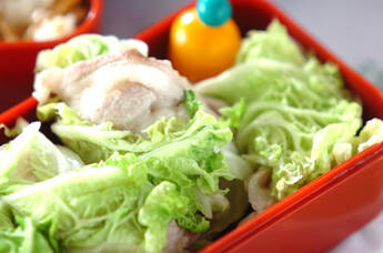 豚肉の白菜ロール