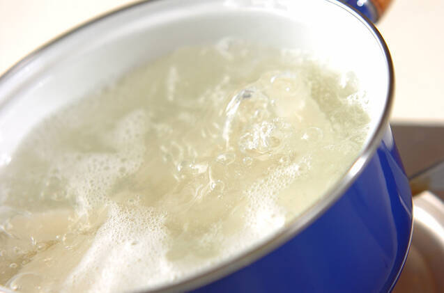 長芋の温泉卵のせの作り方の手順3