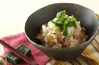 タラの炊き込みご飯