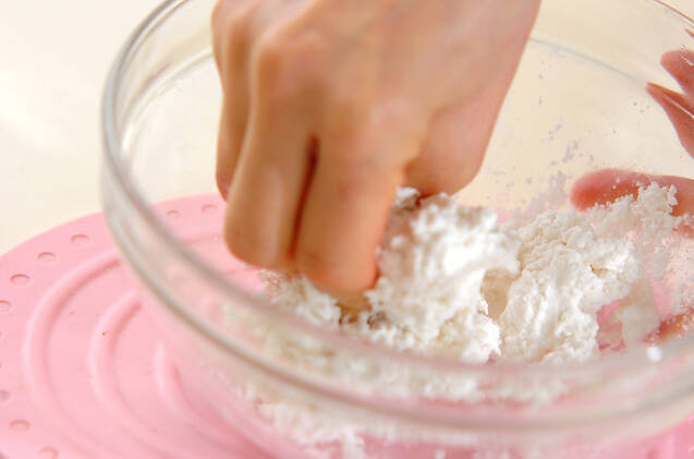 白玉ぜんざいの作り方の手順1