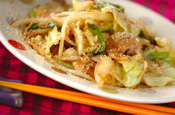 サッパリ野菜炒め