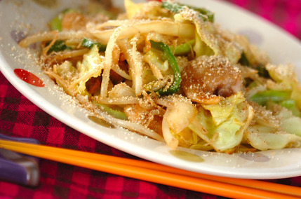 サッパリ野菜炒め