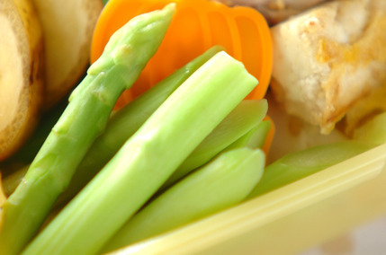 塩ゆでアスパラ