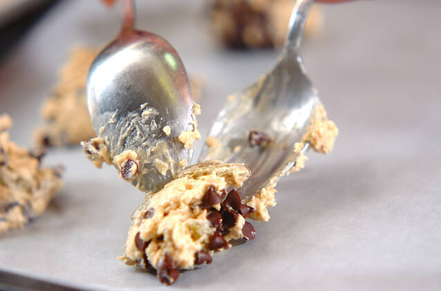 塩チョコクッキー＆ワッフルシュガークッキーの作り方の手順4