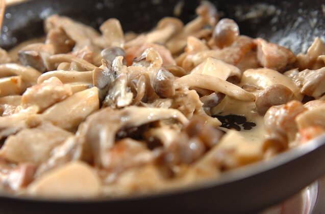 クリームキノコパイの作り方の手順8