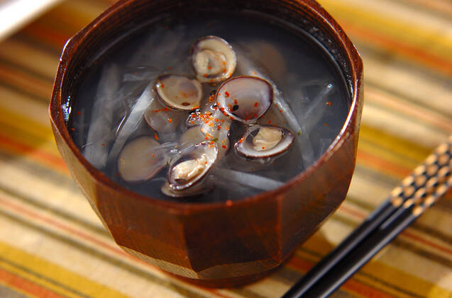 シジミ大根汁