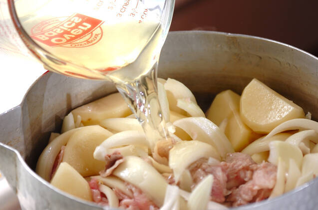 豚肉ジャガの作り方の手順8