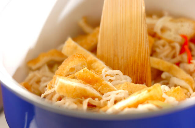 切干し大根の煮物の作り方の手順2