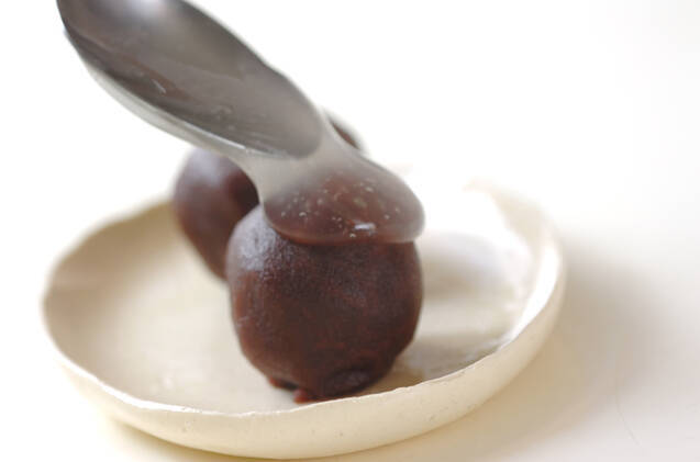 イチゴあん葛玉の作り方の手順7