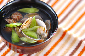 アサリのお吸い物