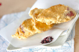 サツマイモの天ぷら