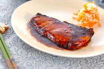 ご飯がすすむこってり味！ぶりのバター照り焼き