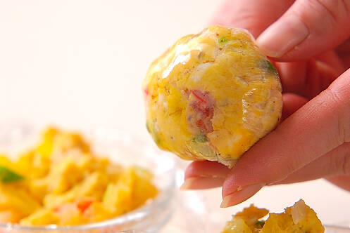 レンジボール卵の作り方の手順3