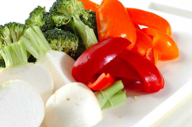 温サラダ ガーリック風味のゴマドレッシングの作り方の手順7