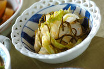 白菜の即席漬け