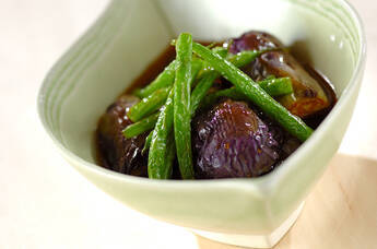 ナスの揚げびたし