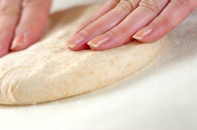 キノコのピタサンドの作り方の手順3