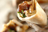 キノコのピタサンド