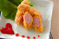 お弁当に！ウインナーフライ