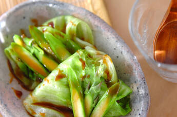 ゆでレタスサラダ