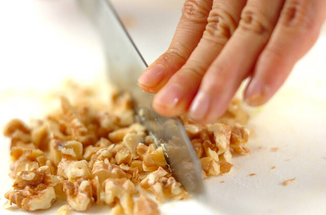 リンゴのシナモンサラダの作り方の手順2