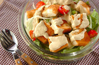 パンサラダツナドレッシング