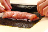 ささ身ののり巻き焼きの作り方3