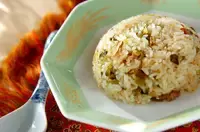 ゴマ油香る高菜チャーハン