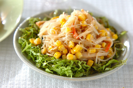 春雨のゴマ酢サラダ