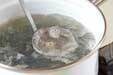 シジミのみそ汁の作り方2