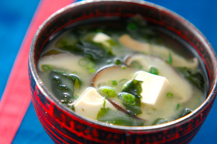 シイタケのみそ汁