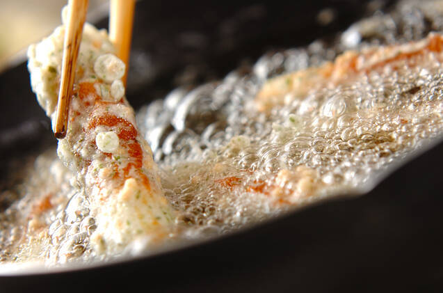 ちくわの天ぷらの作り方の手順3