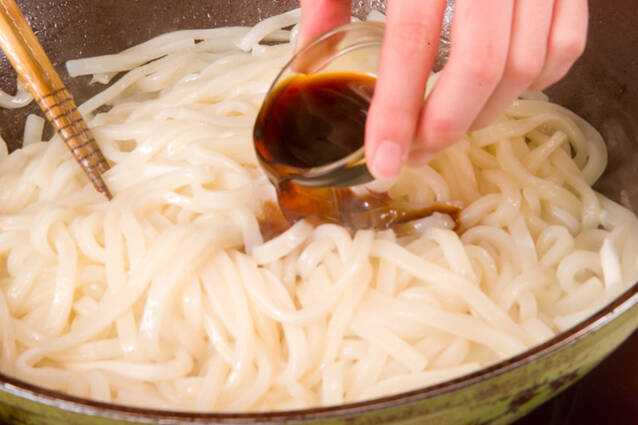 焼うどん・さっぱり風の作り方の手順9