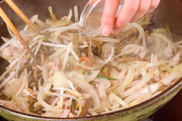 焼うどん・さっぱり風の作り方の手順8