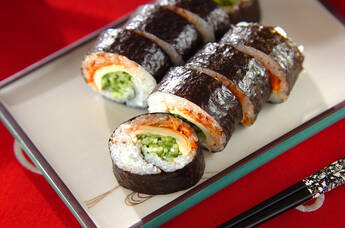 キムチーズのり巻き