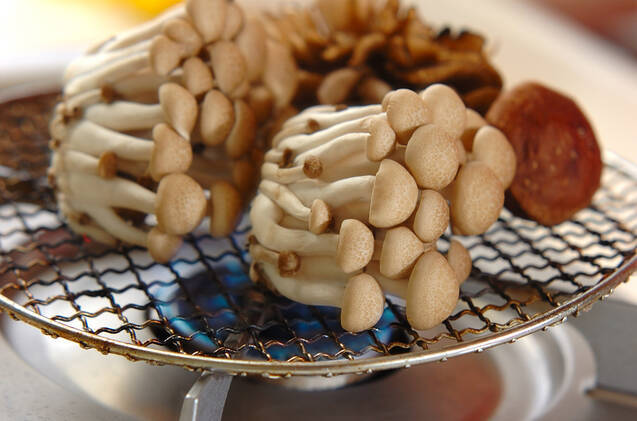 焼きキノコのお浸しの作り方の手順3