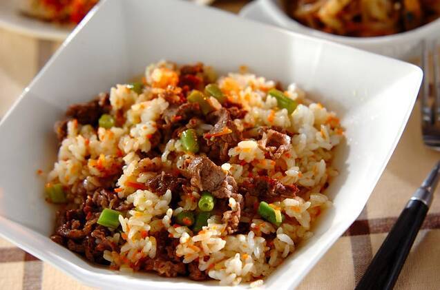 牛肉のサッパリ黒酢チャーハン