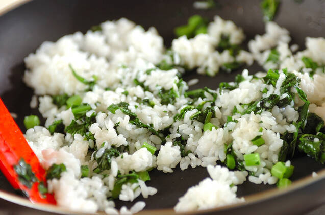 春菊のチャーハンの作り方の手順1