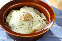 ポテトとベーコンのレンジ蒸し