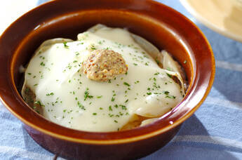 ポテトとベーコンのレンジ蒸し