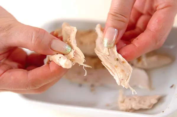 炒め揚げナスの秋サラダの作り方2