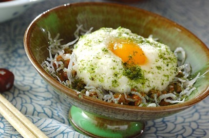 納豆のとろろがけ