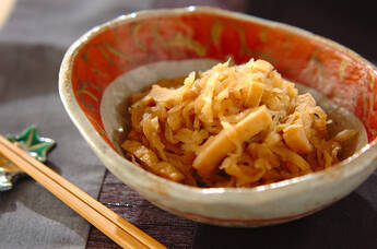 切干し大根と油揚げの煮物
